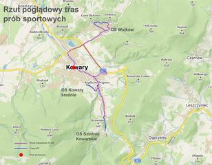 Rajdowcy pościgają się w Kowarach