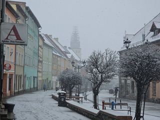 Pada śnieg w regionie