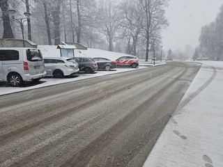 Pada śnieg w regionie