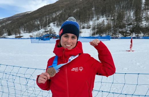 Nasza Kasia z dwoma medalami Igrzysk w Turynie!