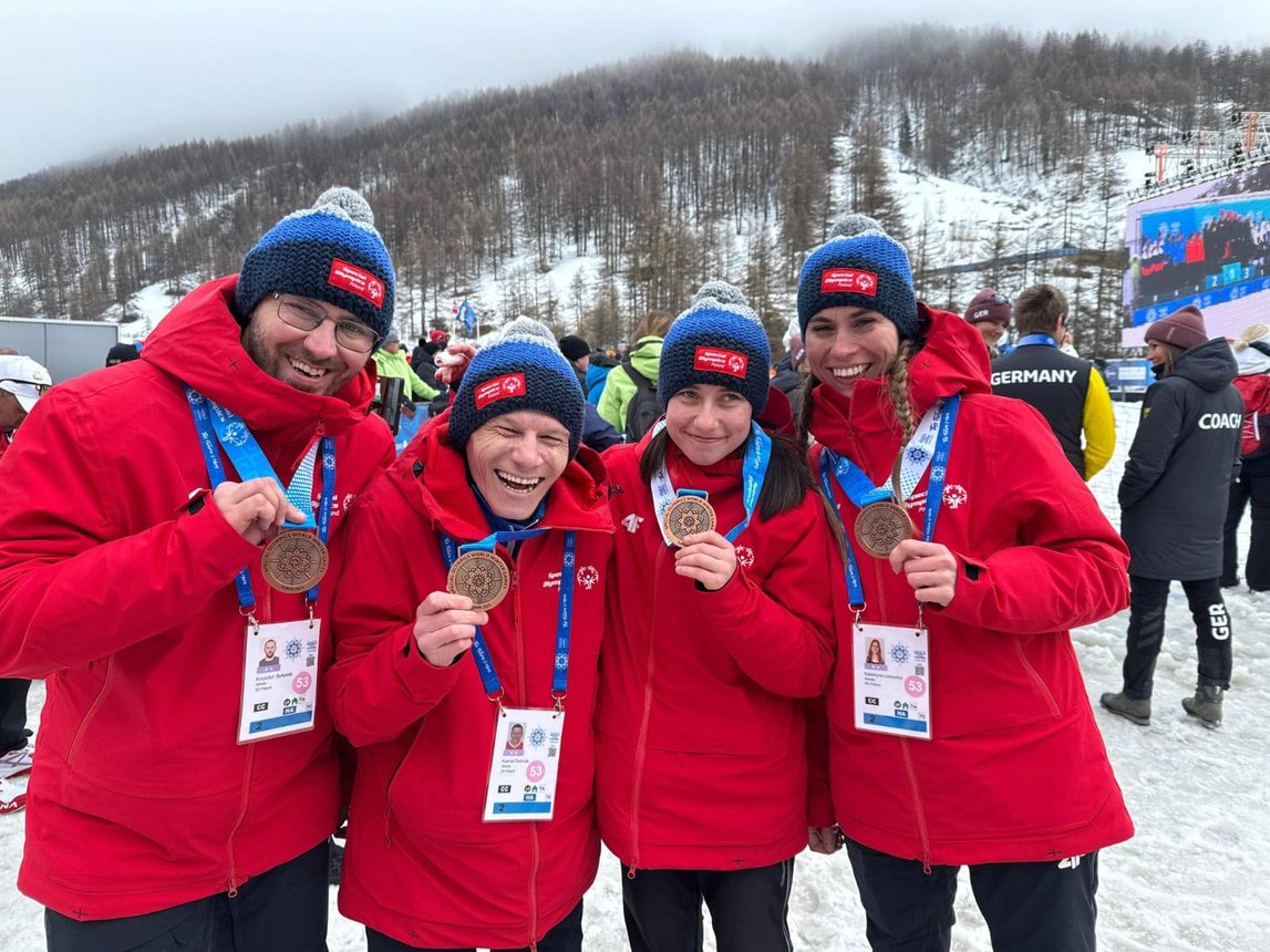 Nasza Kasia z dwoma medalami Igrzysk w Turynie!