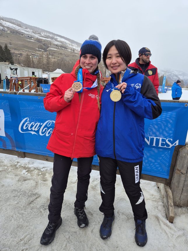 Nasza Kasia z dwoma medalami Igrzysk w Turynie!