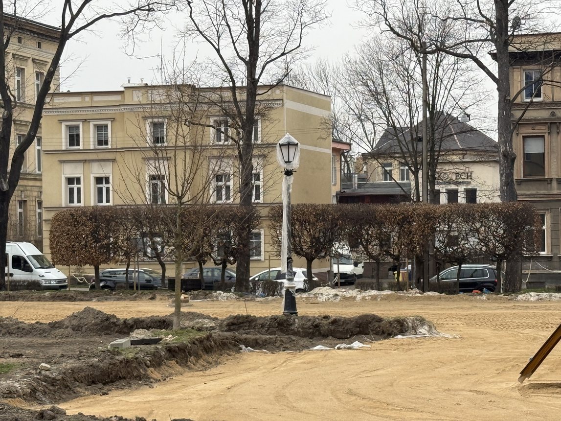 Skwer się zmienia