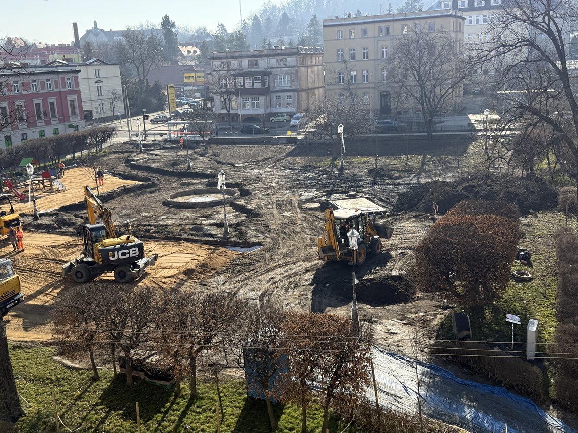 Skwer się zmienia