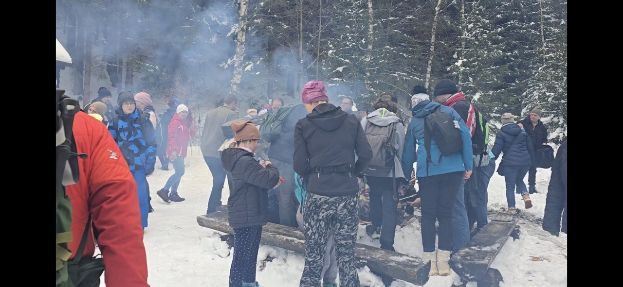 Powitanie słońca w Budnikach