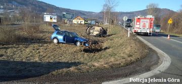 Wypadek w Piechowicach