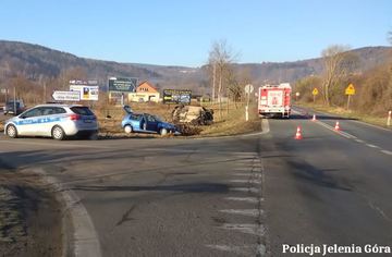 Wypadek w Piechowicach