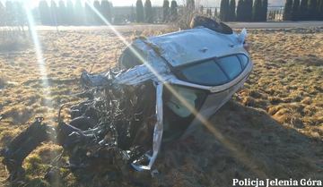 Wypadek w Piechowicach