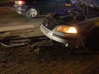 Pijany (2 prom.) rozbił się na Sobieskiego
