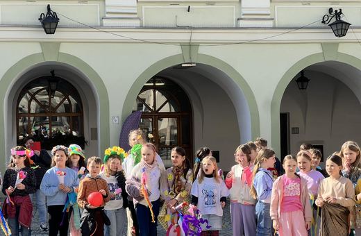 Wiosna zawitała na Plac Ratuszowy