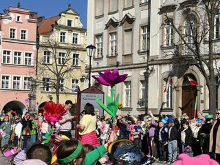 Wiosna zawitała na Plac Ratuszowy