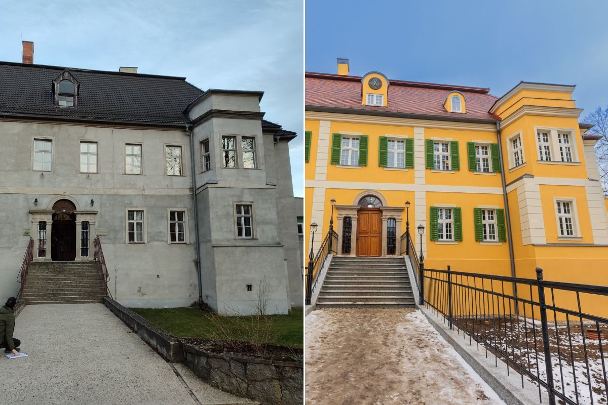 Zjawiskowy pałac w Bukowcu