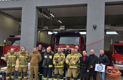 Nowy sprzęt dla strażaków z gminy Podgórzyn