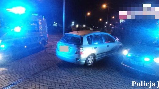 Miała aż 3 promile, ale nie miała prawa jazdy