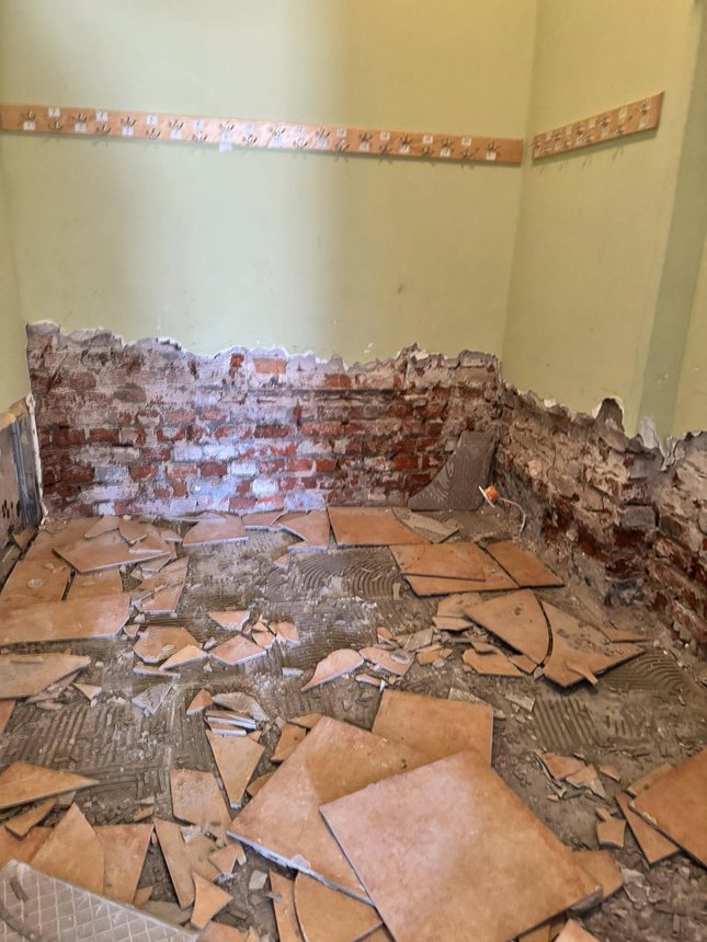 Ruszył remont zalanej świetlicy