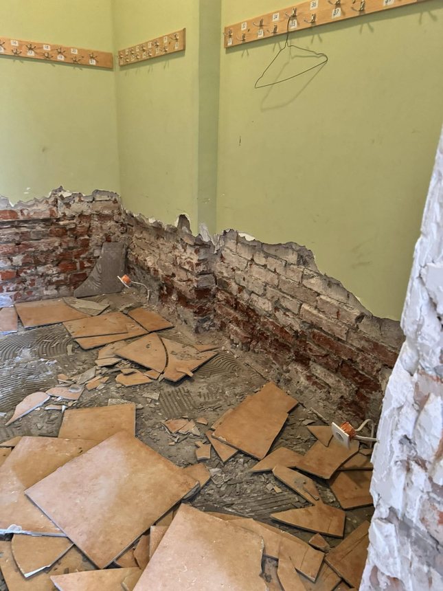 Ruszył remont zalanej świetlicy