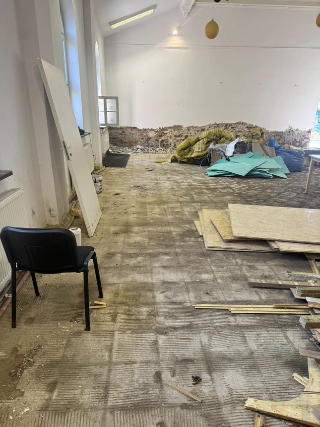 Ruszył remont zalanej świetlicy