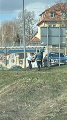 Renault i Mercedes na Sobieskiego