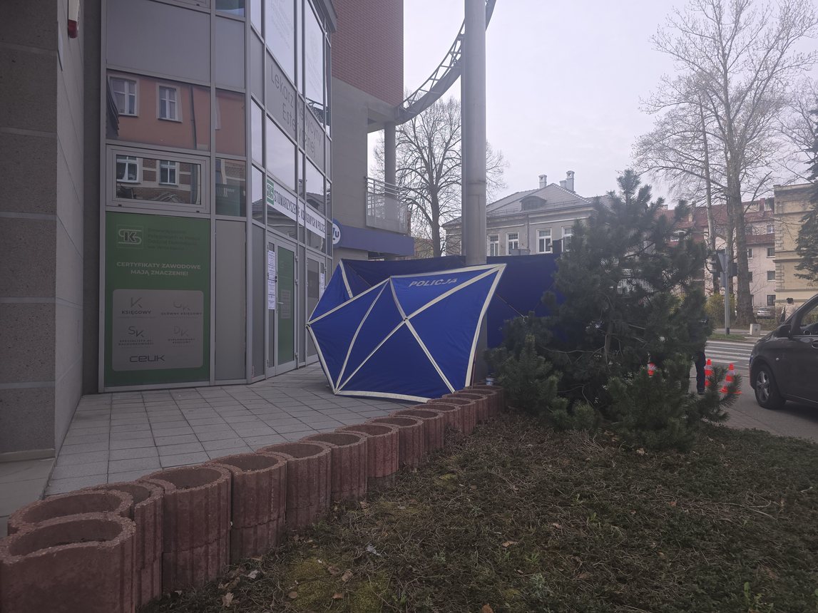 Tragedia w centrum Jeleniej Góry