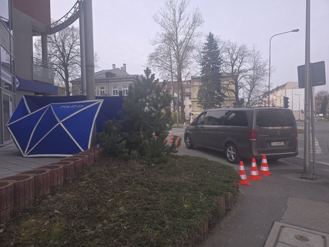 Tragedia w centrum Jeleniej Góry