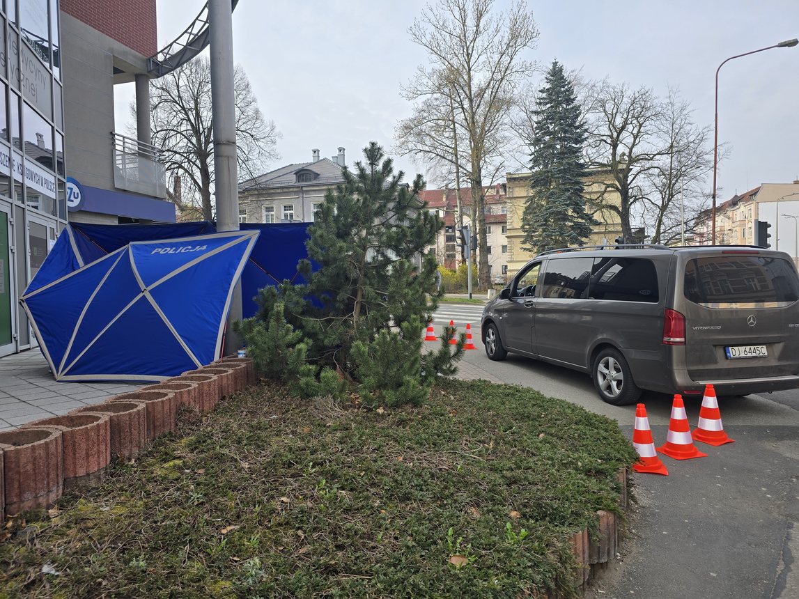 Tragedia w centrum Jeleniej Góry
