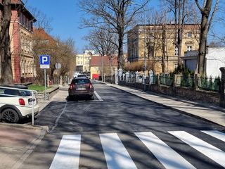 Wyremontowana jezdnia i chodnik na Grabowskiego