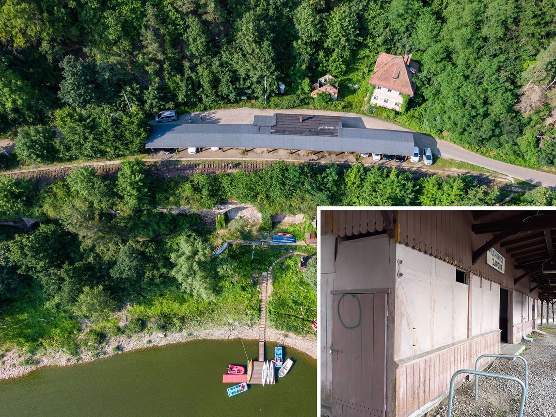 Nadal nie ma kupca na stację Pilchowice Zapora – historia obiektu