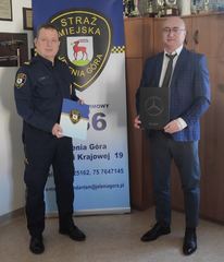 Nowy Mercedes dla Straży Miejskiej