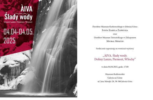 Wernisaż wystawy „ÀIVA. Ślady wody”