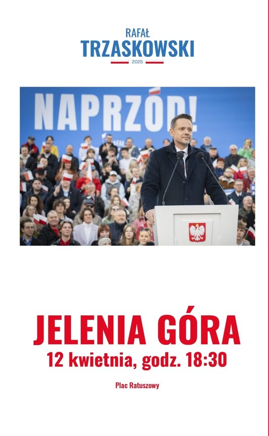 Rafał Trzaskowski w Jeleniej Górze