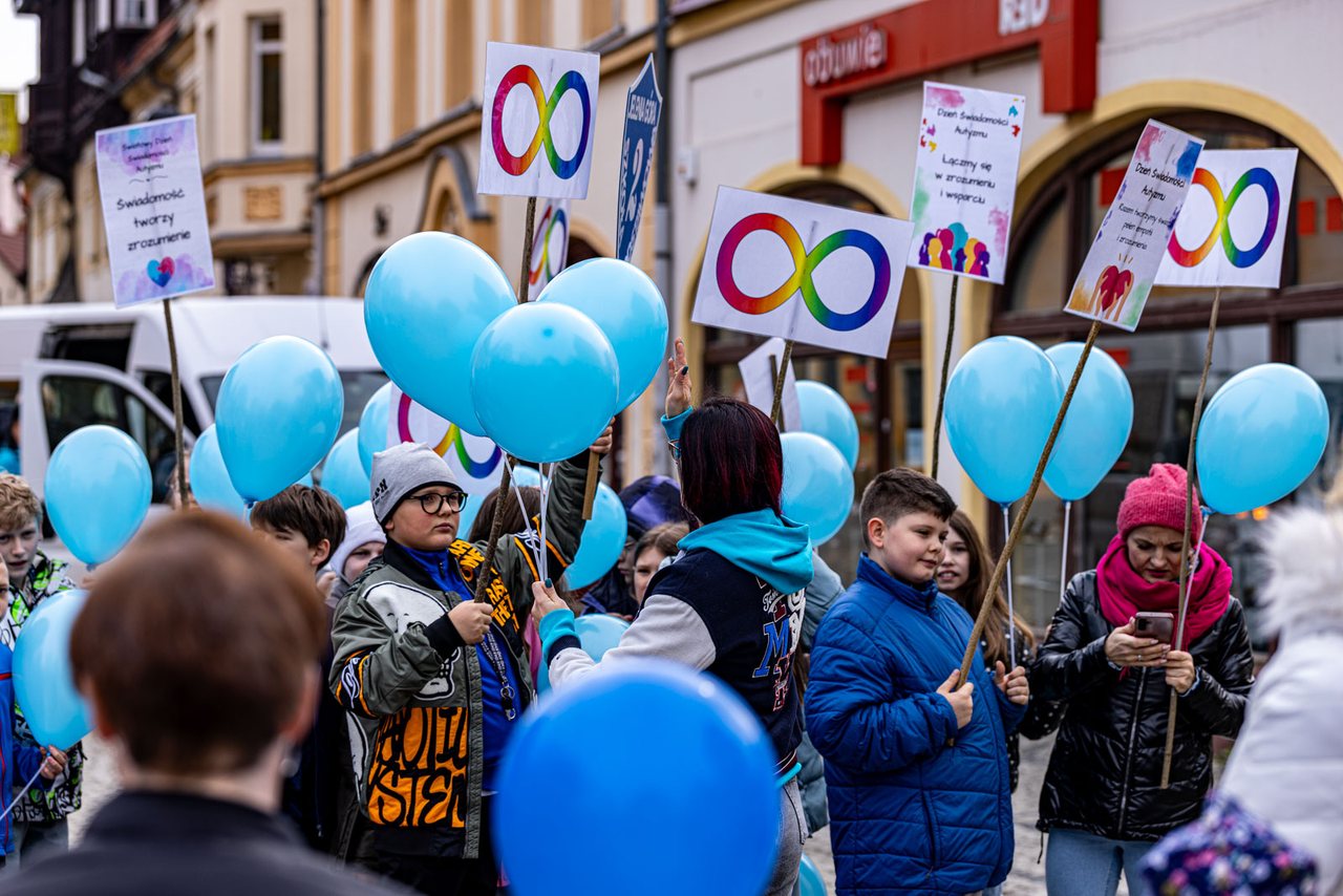 Marsz na Dzień Świadomości Autyzmu