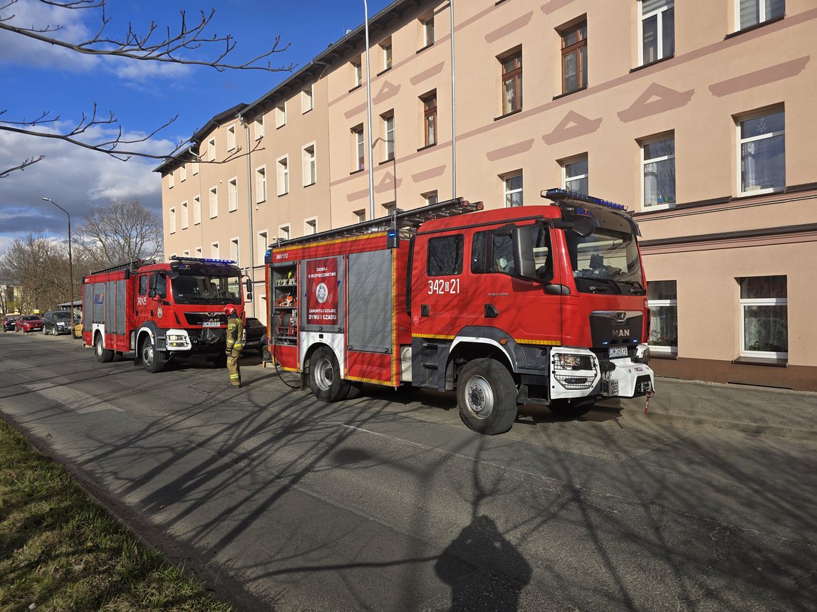 Strażacy wezwani do spalonego garnka
