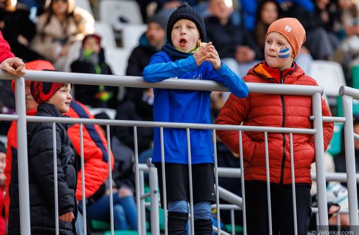 Naszą drużynę wspierali też najmłodsi fani i całe rodziny