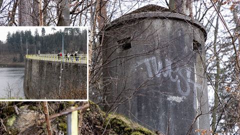 "Garnek" pilnuje zapory w Pilchowicach