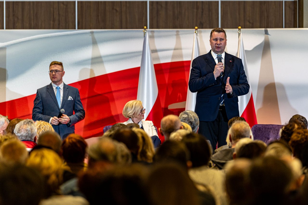Przemysław Czarnek w Jeleniej Górze