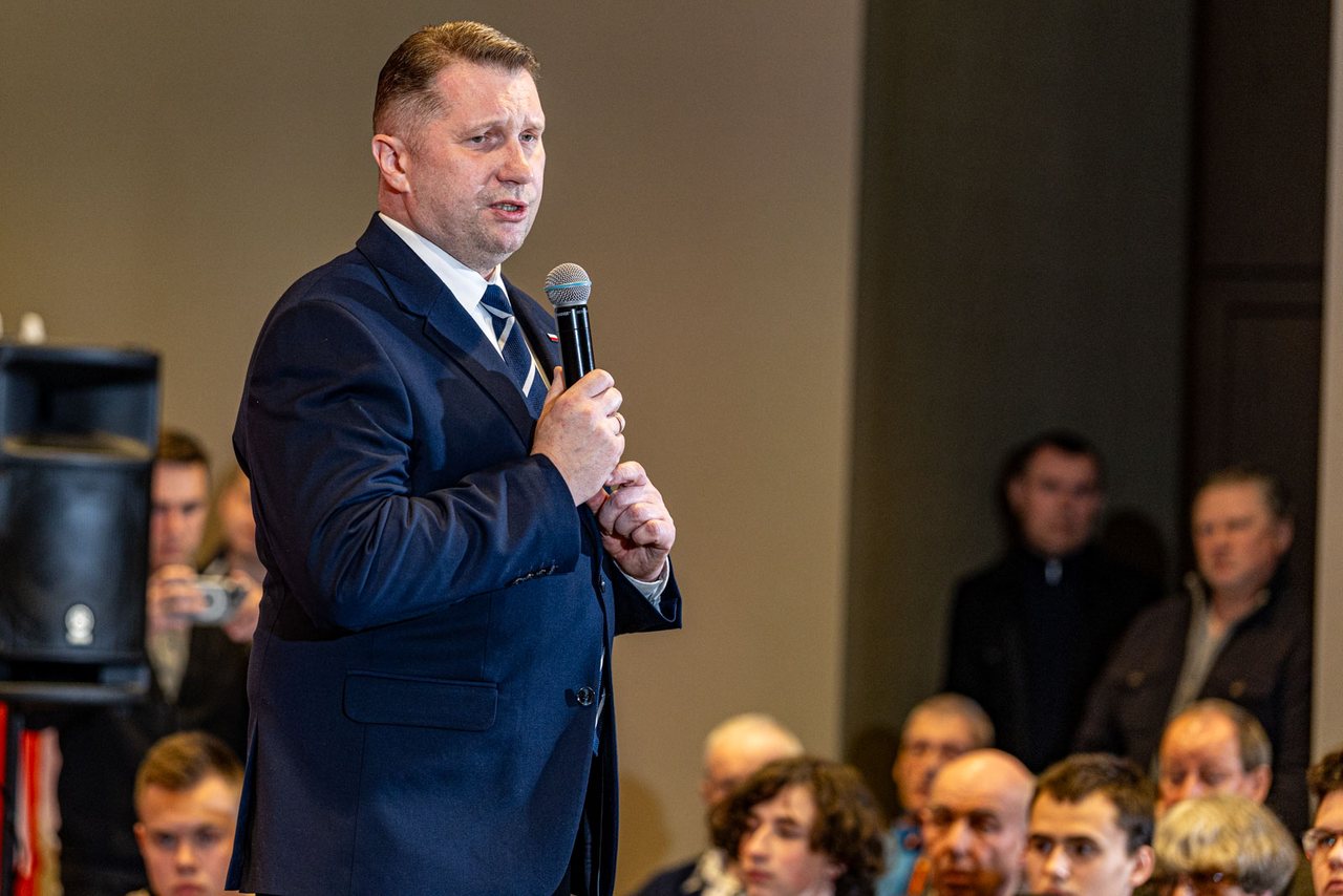 Przemysław Czarnek w Jeleniej Górze