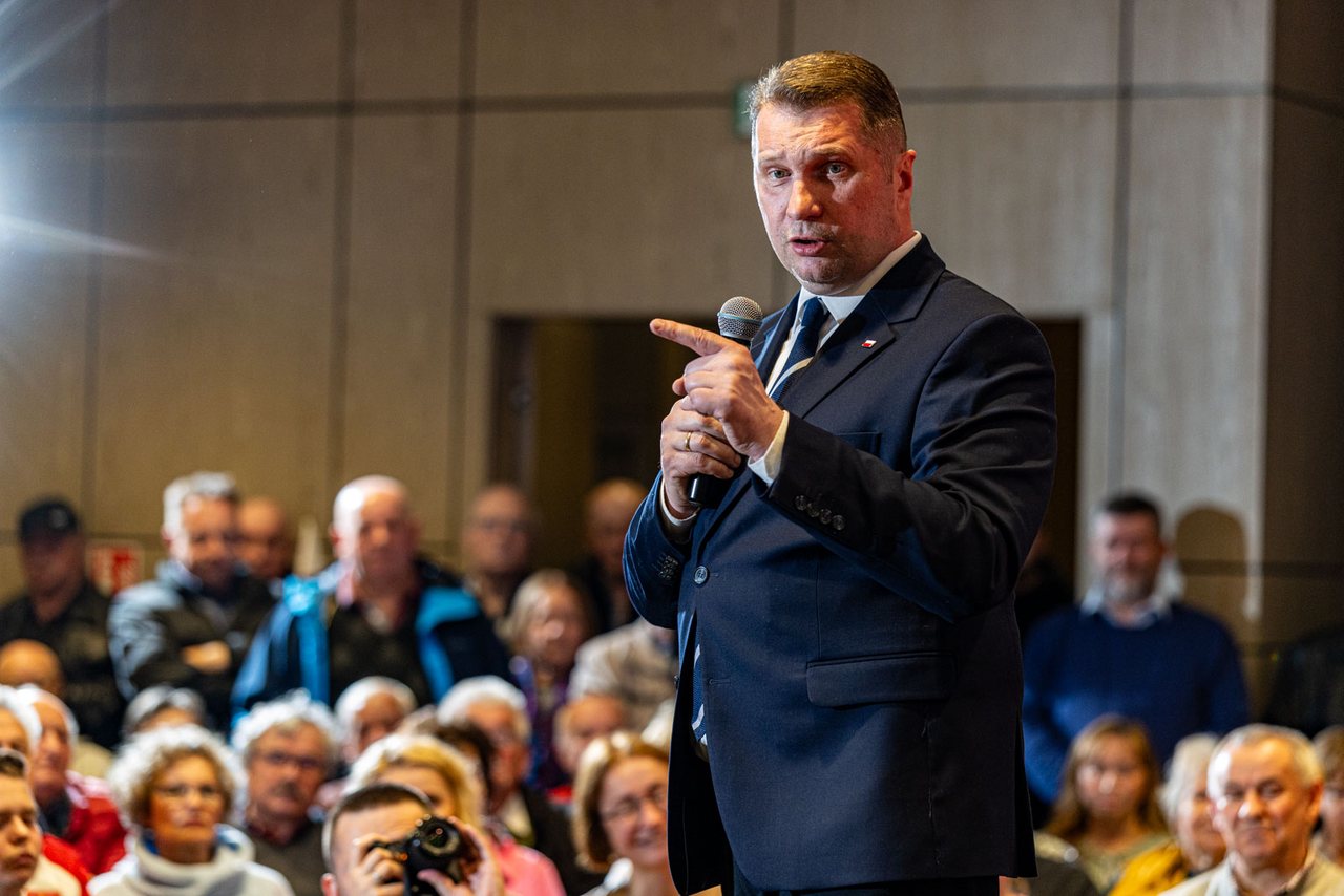 Przemysław Czarnek w Jeleniej Górze