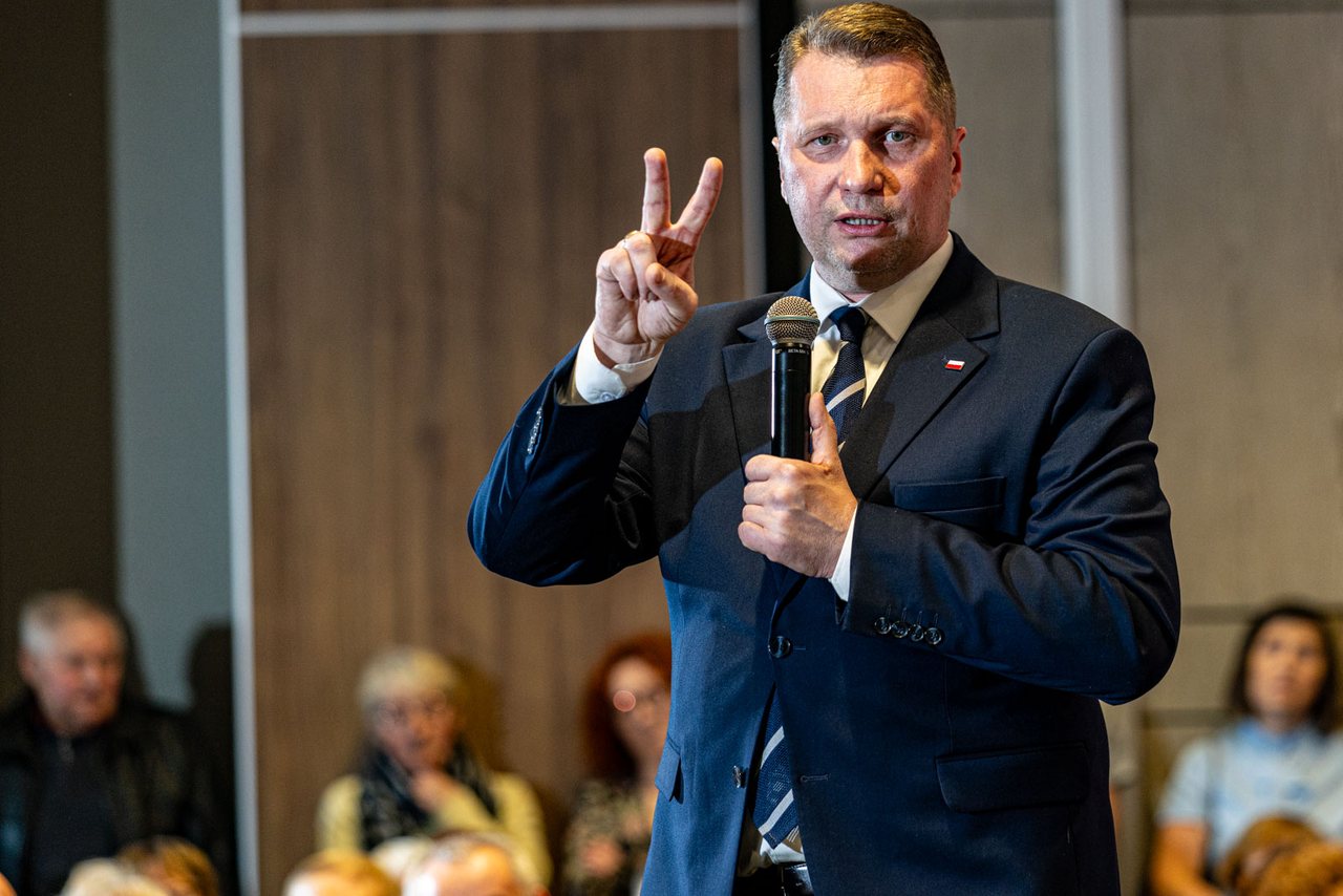 Przemysław Czarnek w Jeleniej Górze
