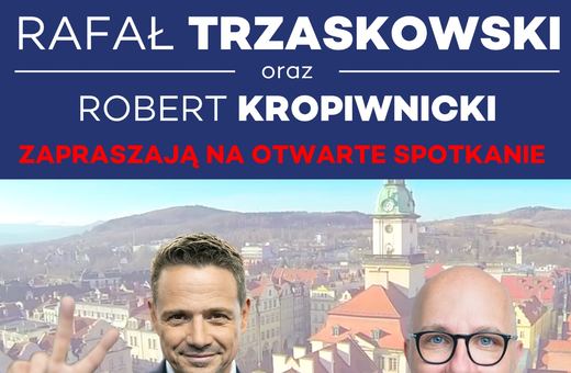 Rafał Trzaskowski w Jeleniej Górze