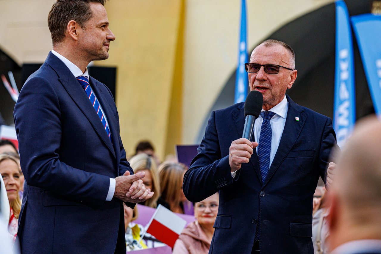 Rafał Trzaskowski w Jeleniej Górze