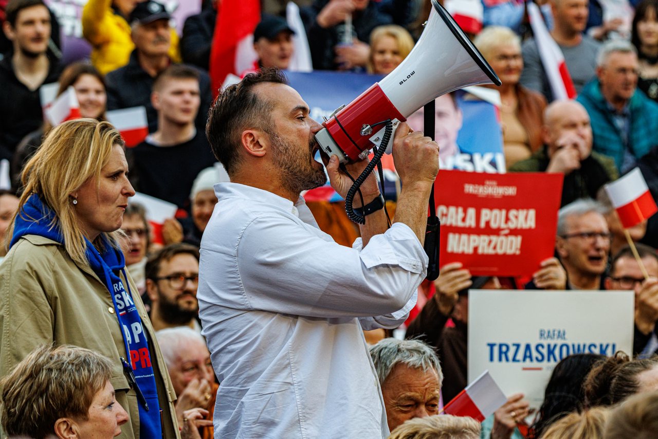 Rafał Trzaskowski w Jeleniej Górze