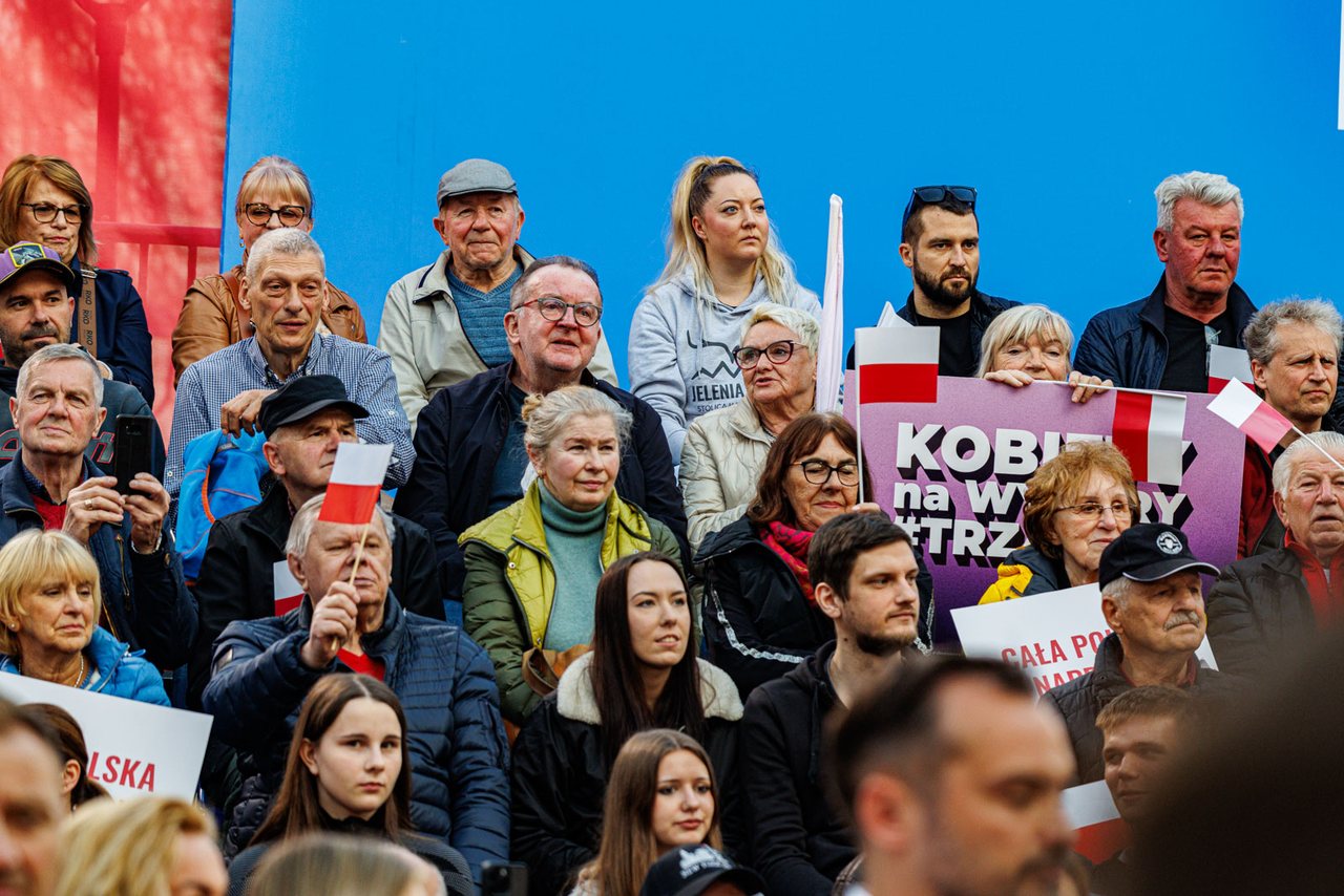 Rafał Trzaskowski w Jeleniej Górze