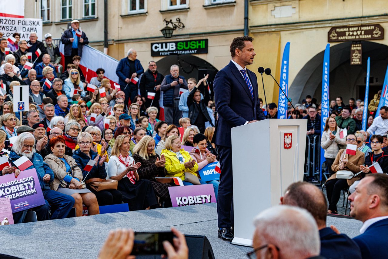 Rafał Trzaskowski w Jeleniej Górze