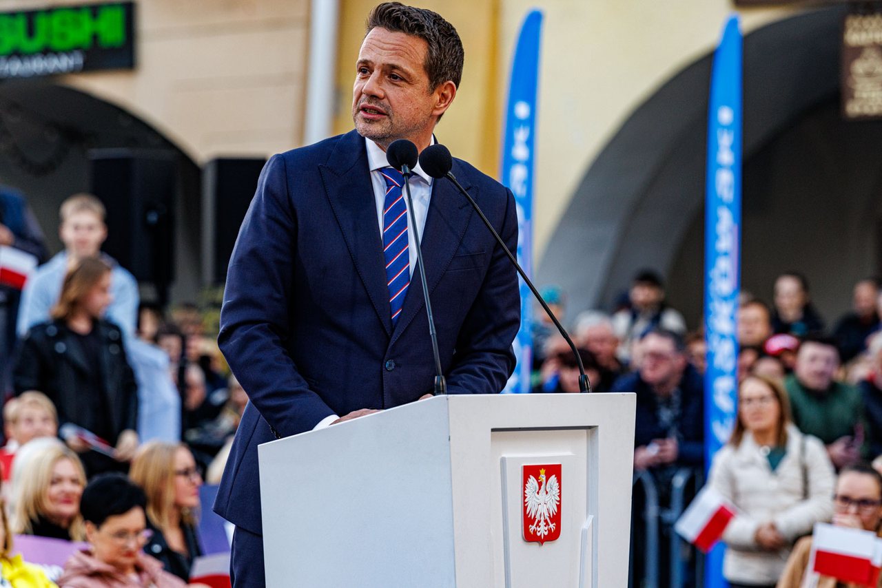 Rafał Trzaskowski w Jeleniej Górze