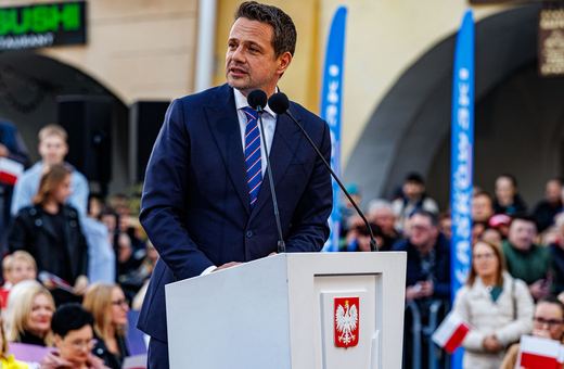 Rafał Trzaskowski w Jeleniej Górze
