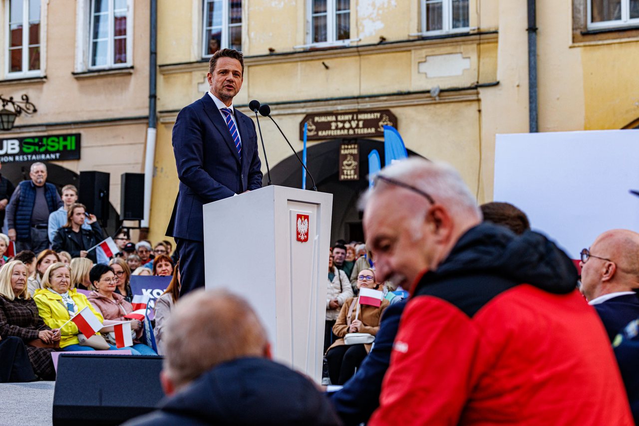 Rafał Trzaskowski w Jeleniej Górze