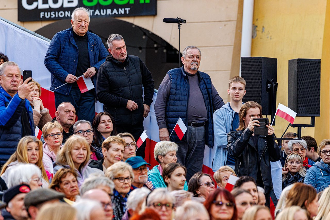 Rafał Trzaskowski w Jeleniej Górze