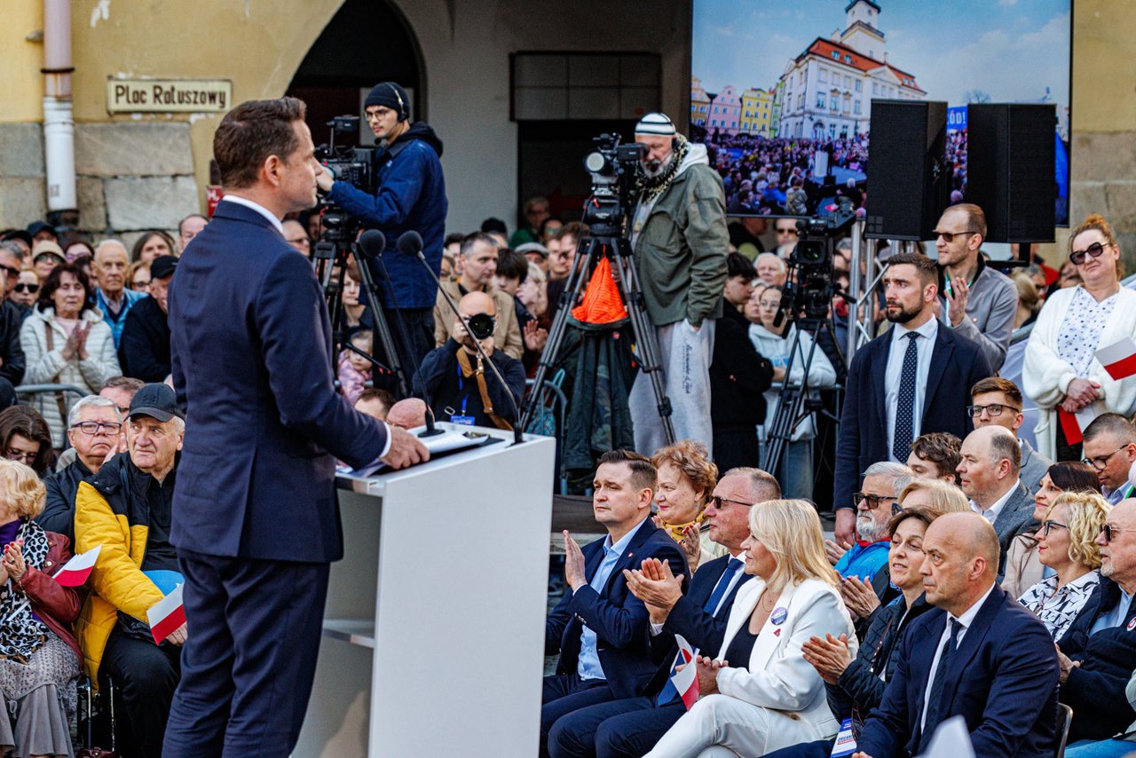 Rafał Trzaskowski w Jeleniej Górze