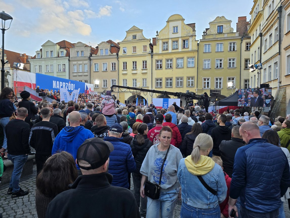 Rafał Trzaskowski w Jeleniej Górze