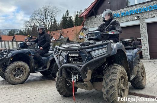 Policjanci szkolili się na quadach